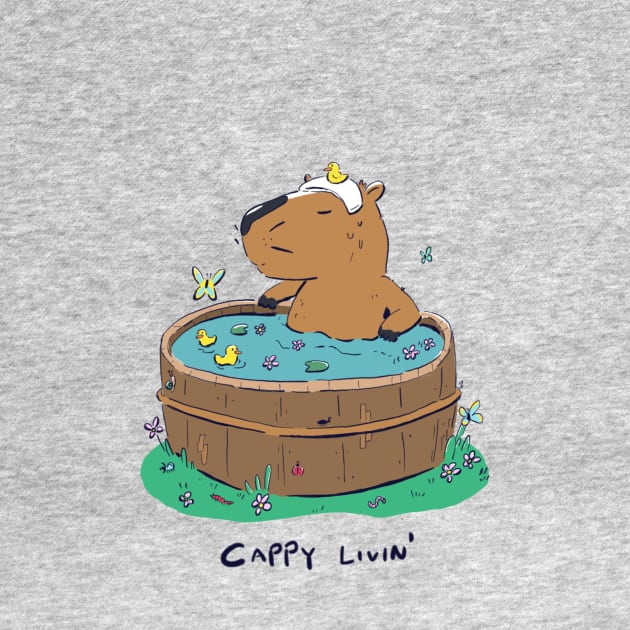 Cute Capybara by YipeeKaiYay